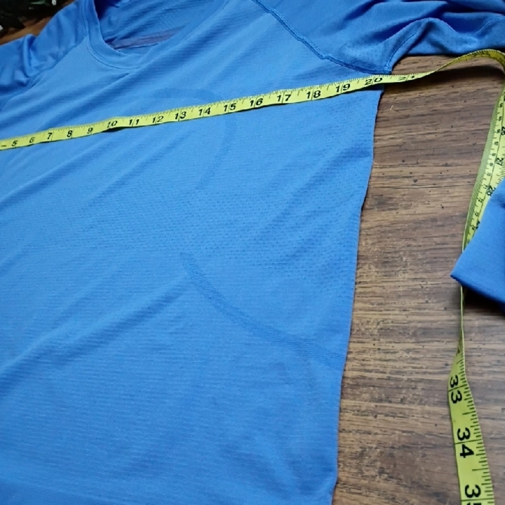 Lululemon Athletica Swiftly Wild Indigo Long Sleeve Shirt - Picture 10 of 11